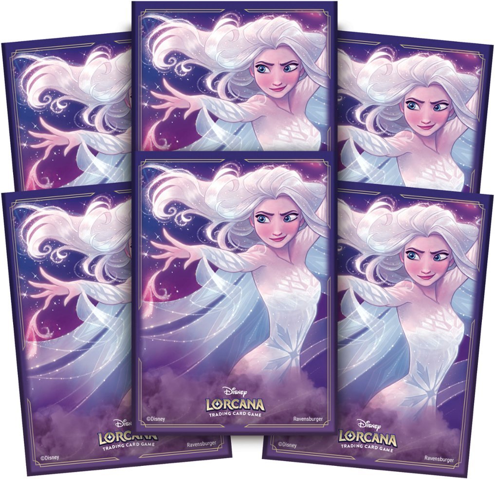 Disney Lorcana TCG The First Chapter Card Sleeves (65-Count) - Elsa